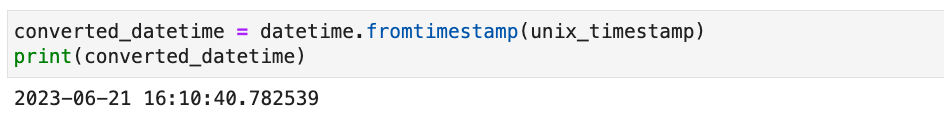 Image 12 - Unix timestamp to datetime (Image by author)